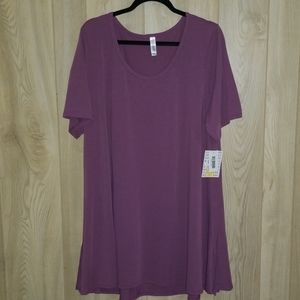 Lularoe Perfect T Eggplant Purple 3XL BNWT